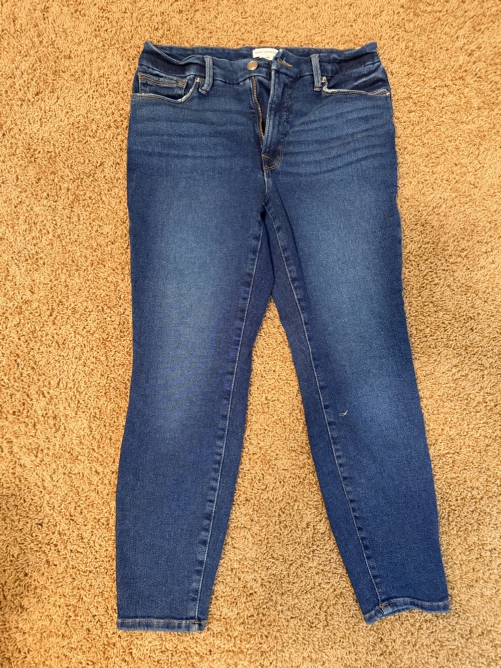 Good American Good Petite Stretch Skinny Jeans